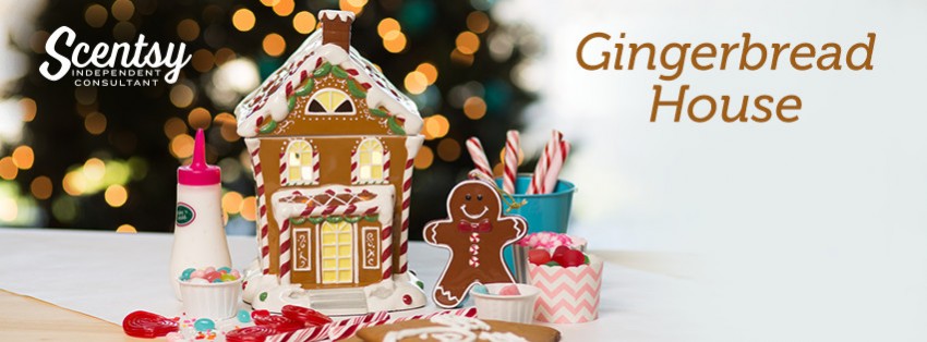 Scentsy Gingerbread house