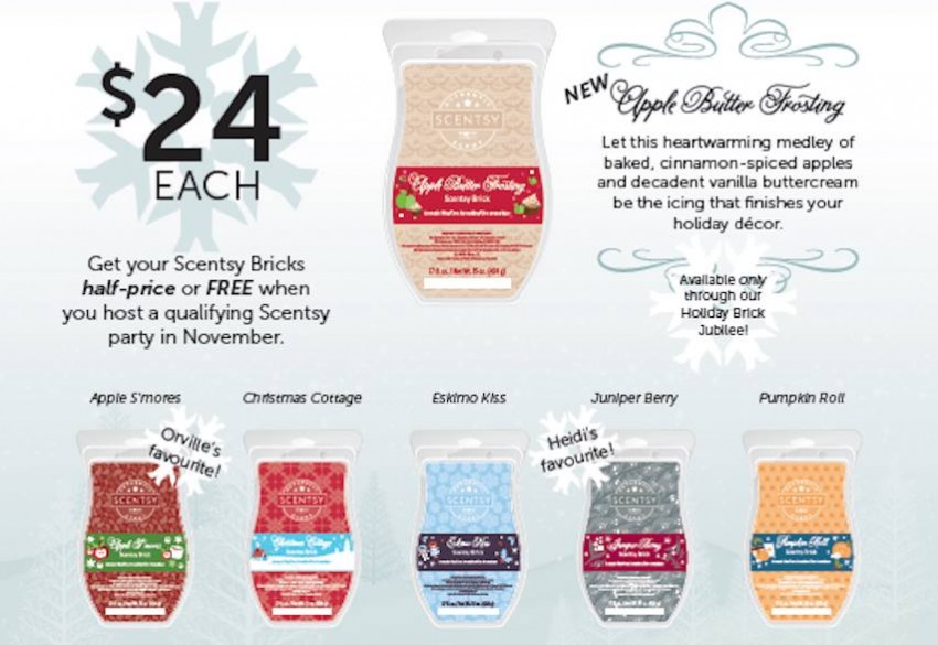 scentsy bricks