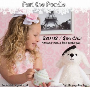 Scentsy pari the poodle buddy