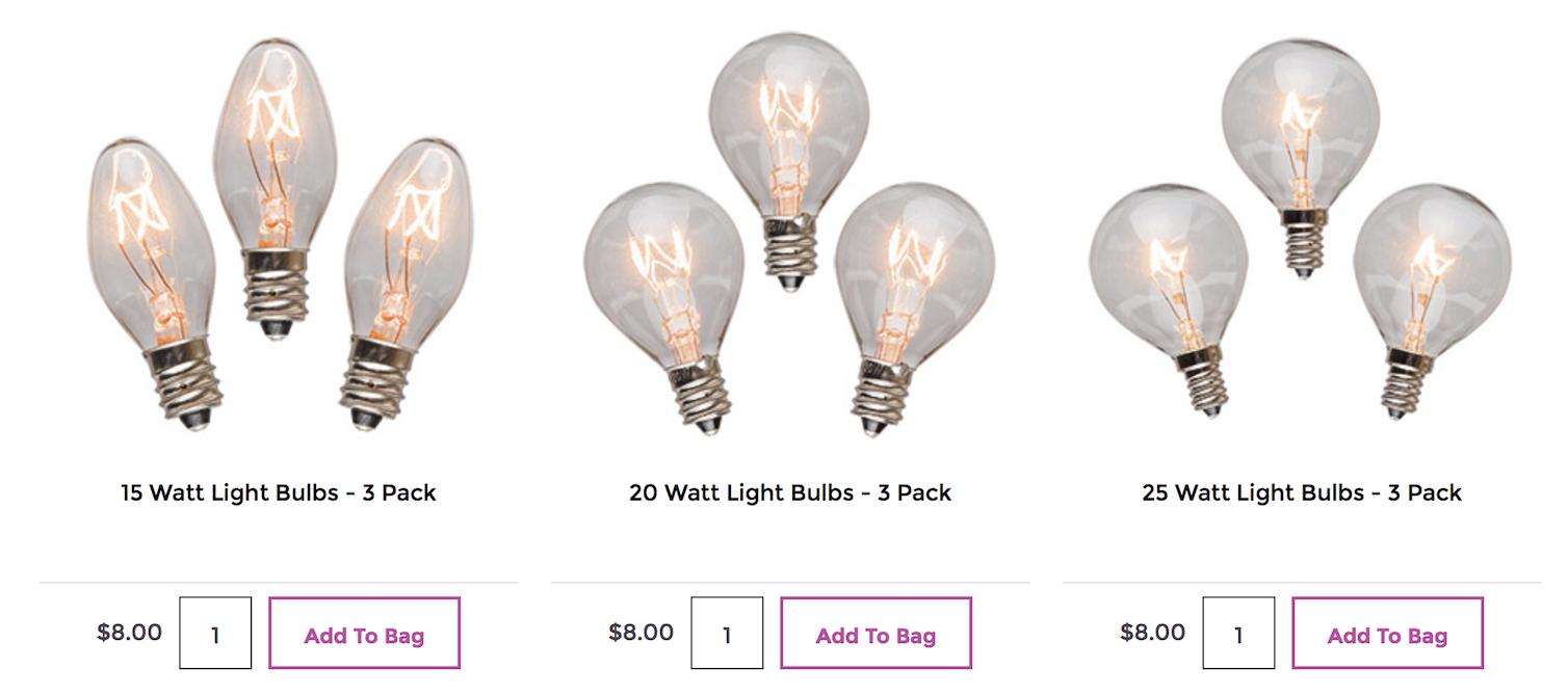 Scentsy Light Bulbs  Buy Scentsy Canada Online