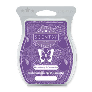 Scentsy Huckleberry and Clementine